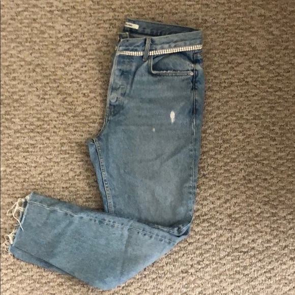 GRLFRND rhinestone Karolina skinny jeans size 28 - Picture 2 of 7